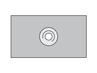 Metric Standard Twin Series APB Weld Plate