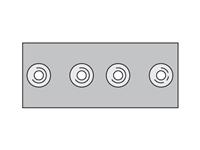 Metric Standard Series APDA Double Weld Plate
