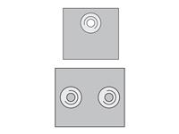 Metric Standard Series APKA Weld Plate – Short