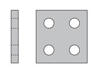Metric Heavy Series DPDC Double Top Plate