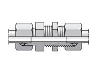 EO/EO-2 Straight, Bulkhead Union - SV
