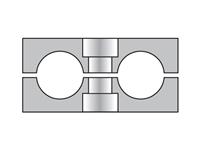 Metric Standard Twin Series RBN Clamp Halves