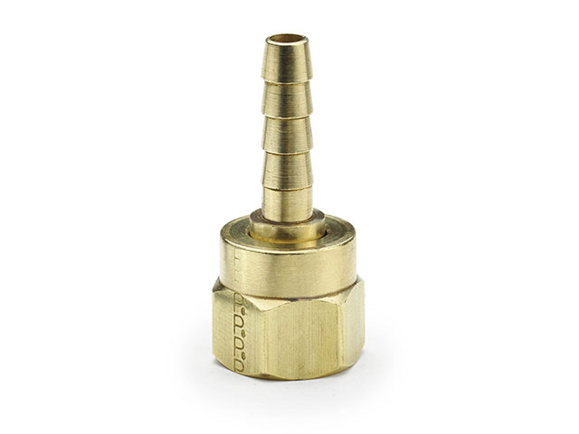 146HBLFSV-6-6 Hose Barb to Swivel 45° Female Flare 146HBLFSV