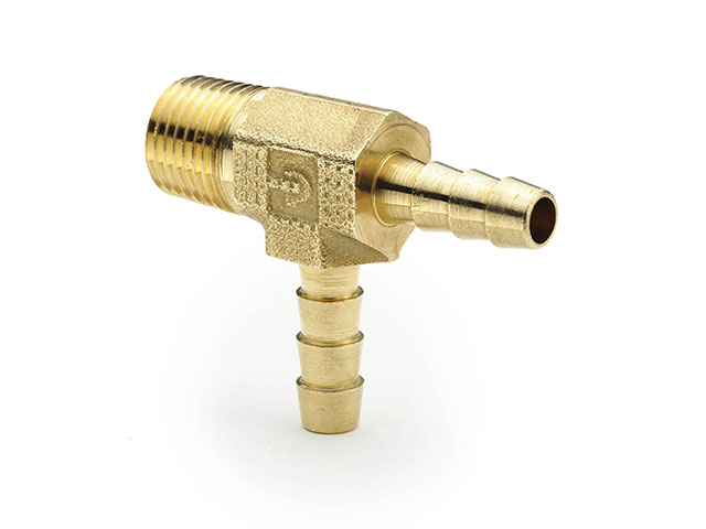 171HB-4-4 Hose Barb Tee to Male Pipe 171HB