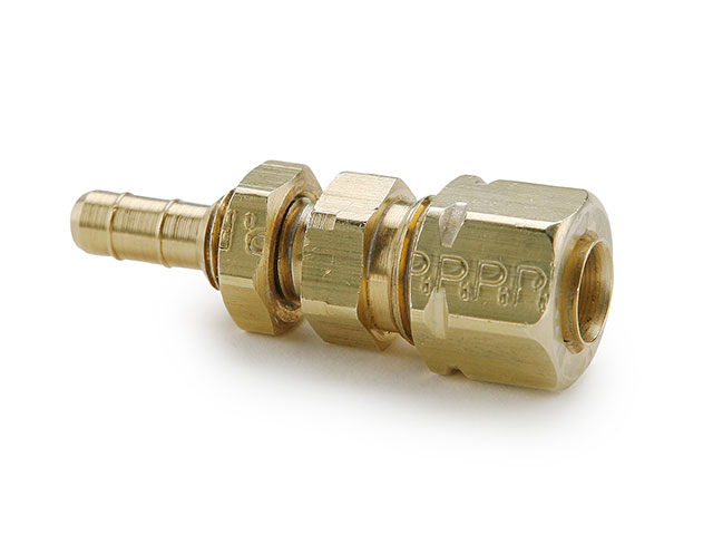 22CABH-6-6 Bulkhead Union - Tube to Compress-Align 22CABH