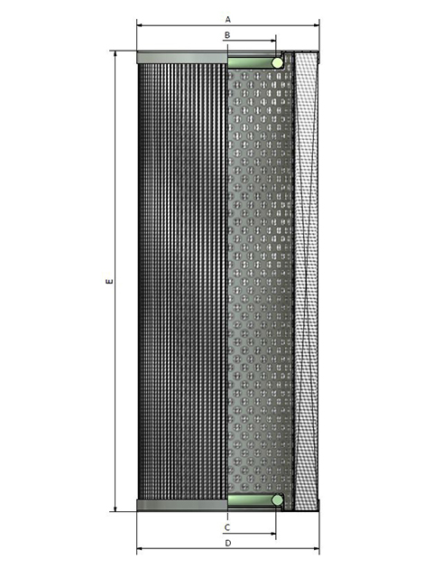 PR4518Q ParFit™ Interchange and Parker Replacement Element