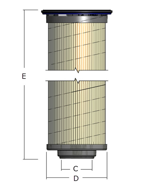 940883Q Original 50CS Series Replacement Element