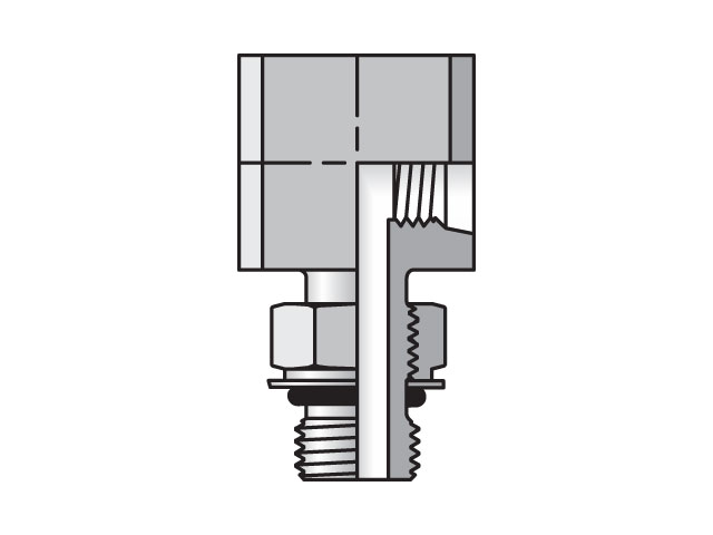 M12A87LPOEG87LPMS Pipe & Port 90° Elbow A87LPOEG87LPM
