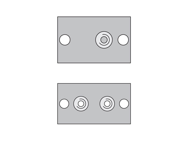APLA4X Metric Standard Series APLA Weld Plate – Long