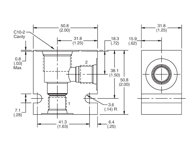 B10-2-8P B10 Valve Body