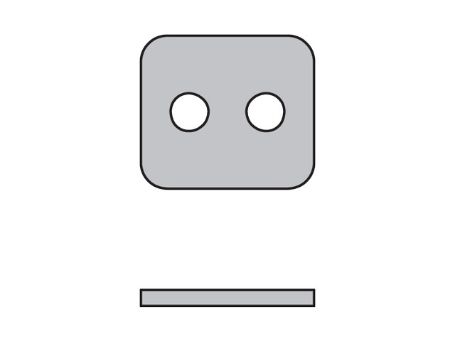 CP-2 Inch Standard Series CP Cover Plate
