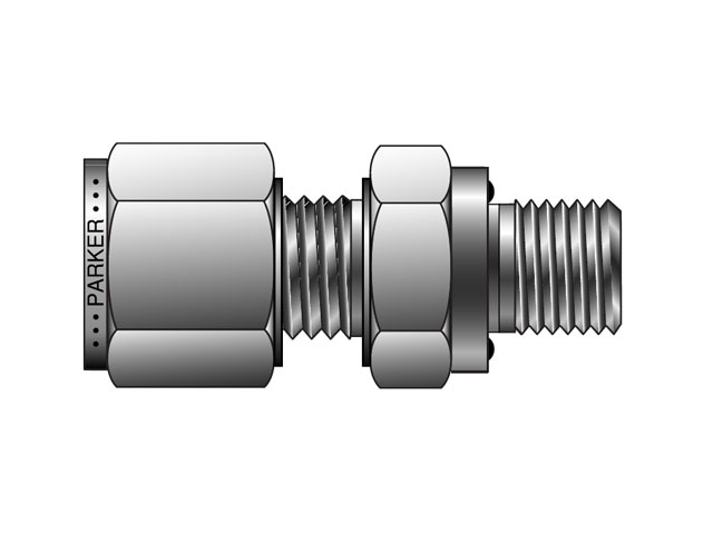 FBZ12-1/4R-ED-B CPI Metric Tube BSPP Male Connector with ED Seal - FBZ-ED