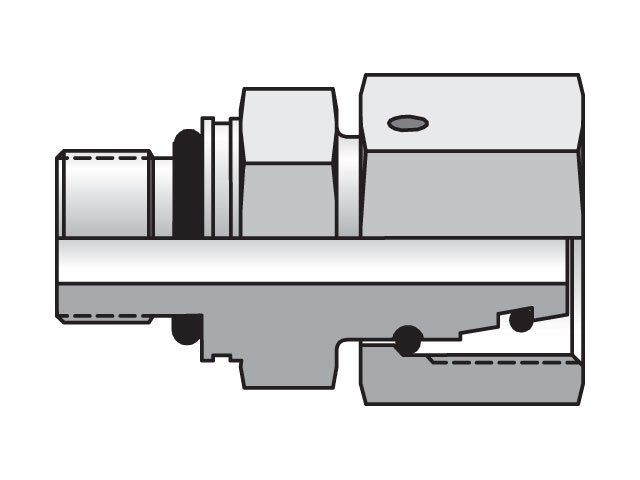 EGEO10LMCF EO/EO-2 Straight Swivel, Swivel Connector - EGEO