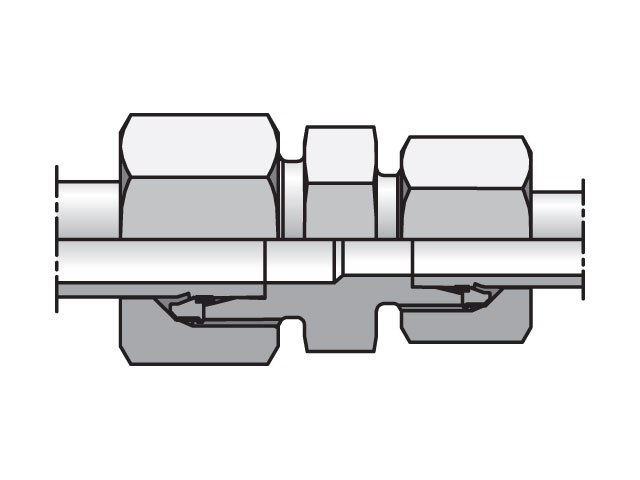 GR08/04LLCF EO/EO-2 Straight, Reducer Union - GR