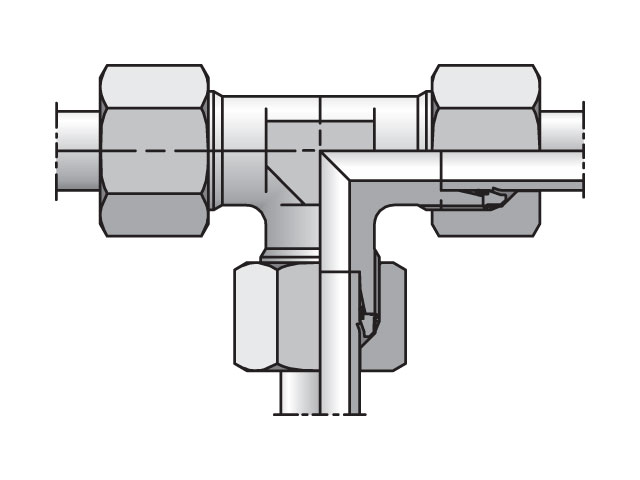 T08ZS71 EO/EO-2 Tee, Union - T