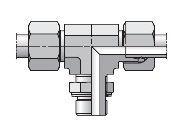 TEE10SRCF EO/EO-2 Tee, Adjustable Branch - TEE-R