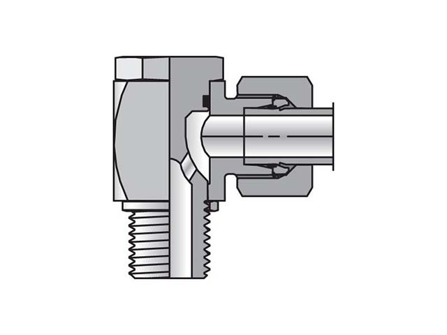 WH12LM71 EO/EO-2 90° Elbow, High Pressure Banjo - WH-M