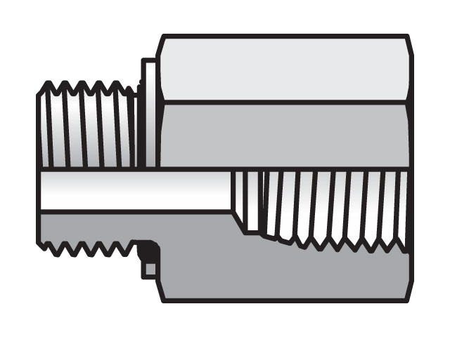 M12-1/4F8OHGS FKM Reducer, Expander, Conversion F8OHG