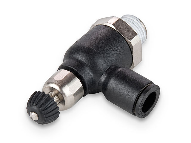FCCI731-8M-4G Prestolok Compact Banjo Flow Control - Meter In - FCCI731