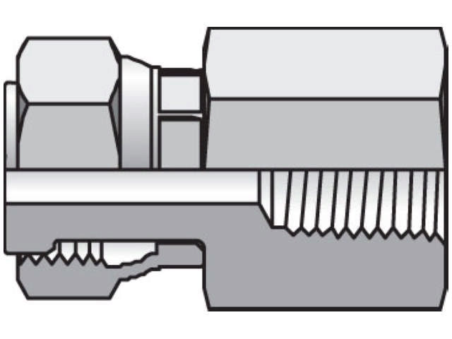 8-4 G6L-S Seal-Lok ORFS Straight Swivel G6L