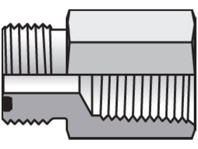 8-4 GLO-S Seal-Lok ORFS Straight GLO