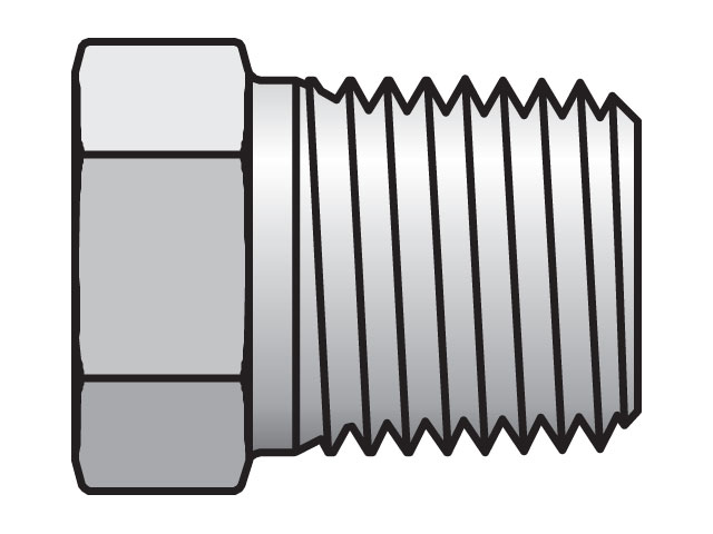 3/4HP3MS Pipe & Port Plug and Cap HP3M