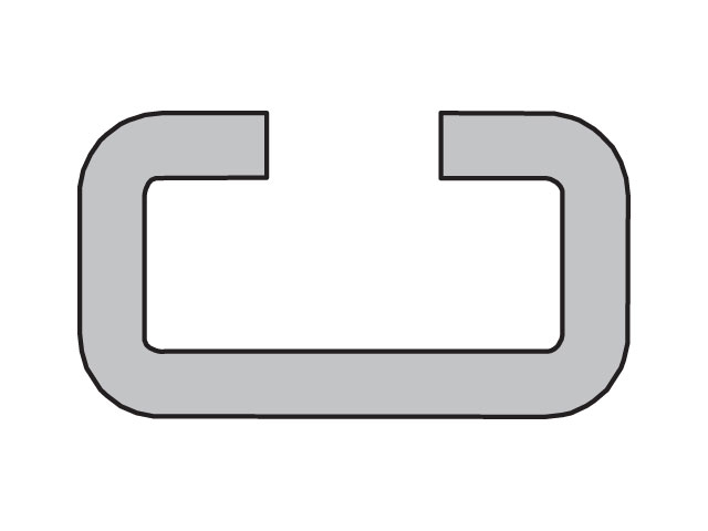 R1H-SS Inch Heavy Series RH Mounting Rail Heavy