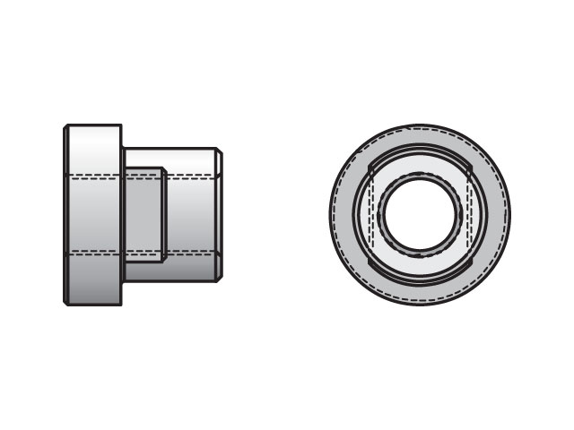 RNH-12-SS Inch Heavy Series RNH Mounting Rail Nut Heavy