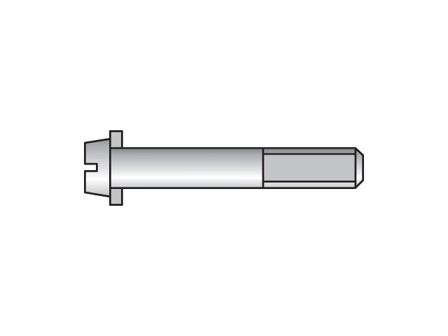 SLA4X Metric Standard Series SLA Slotted Screws