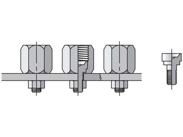 6 T22X-S Triple-Lok 37° Plug and Cap T22X