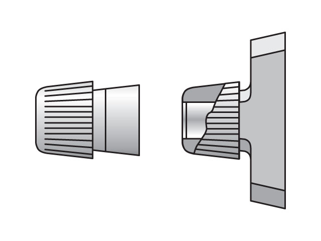 TMB2X Metric Standard Twin Series TMB Lock Nut