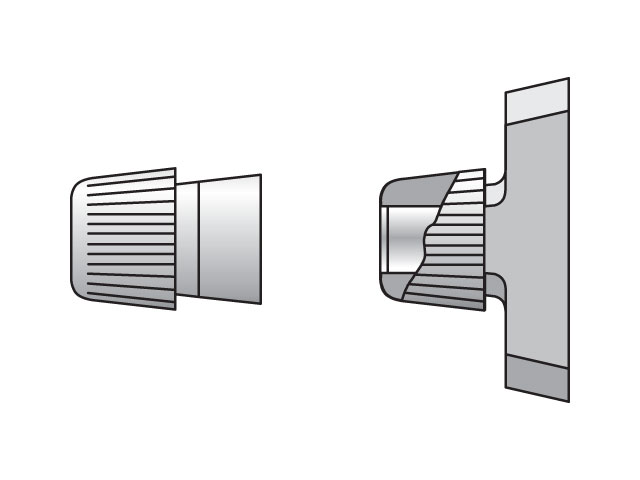 TMC1X Metric Heavy Series TMC Lock Nut