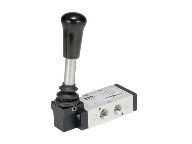 P2LDX314VS Viking Xtreme Series Manual/Mechanical Valve - 3-way 2-position Inline Perpendicular Lever