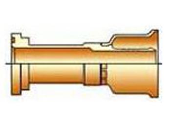 11526-40-40 Parkrimp Permanent SAE Code 61 Flange Head - Straight 11526-40-40 26 Series 11526
