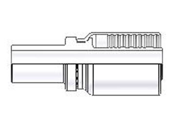 11DHY-6-4 Parkrimp Permanent Male Standpipe Metric L - Rigid - Straight 11DHY-6-4 HY Series 11DHY