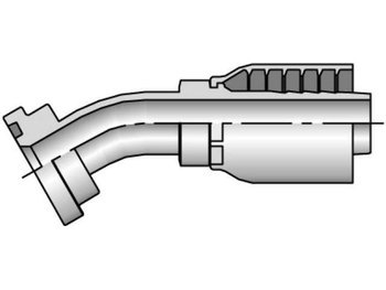 12643-16-16 Parkrimp Permanent SAE Code 61 Flange Head-30° Elbow 12643-16-16 43 Series 12643