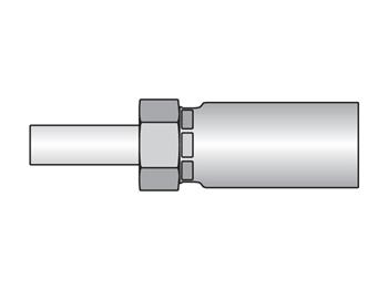 13D55-16-8 Parkrimp Permanent Metric Standpipe H 13D55-16-8 55 Series 13D55