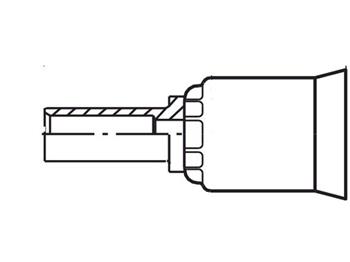 13D91N-10-5 Parkrimp Permanent Metric Standpipe H 13D91N-10-5 91N Series 13D91N