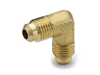 155F-3 Parker 45° Flare Brass Union Elbow - Ref. SAE J512 and J513 010201 155F-3 Union Elbow 155F