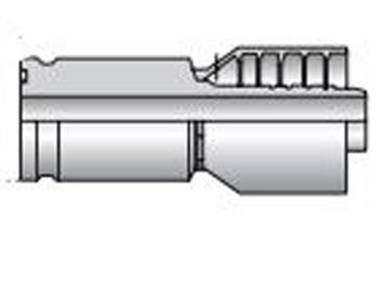 1X5S6-32-32 Parkrimp Permanent Flange – Straight – Full flange system for Code 61 or Code 62 1X5S6-32-32 S6 Series 1X5S6