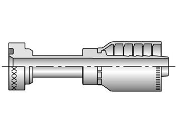 1XA78-16-16 Parkrimp Permanent Caterpillar® Flange Head - Straight 1XA78-16-16 78 Series 1XA78