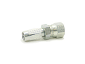 206BU-4-3 Field Attachable Shell & Nipple Female JIC 37° - Swivel - Straight 206BU-4-3 BU Series 206BU