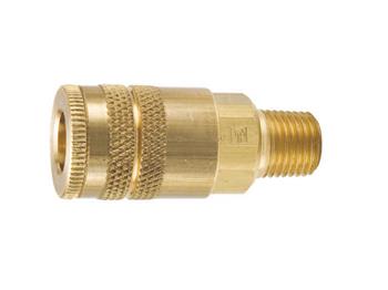B22A Pneumatic Manual Connect Industrial Interchange B22A 20 Series Coupler - Male Pipe