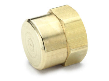 213P-4 Inch Cap - Brass Fittings and Adapters 213P-4 Pipe Fitting 213P