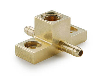 220-4-2 Parker Dubl-Barb Brass Adapter Tee 220-4-2 Adapter Tee 220