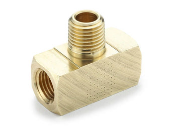 2224P-12 Inch Male Branch Tee - Brass Fittings and Adapters 2224P-12 Pipe Fitting 2224P