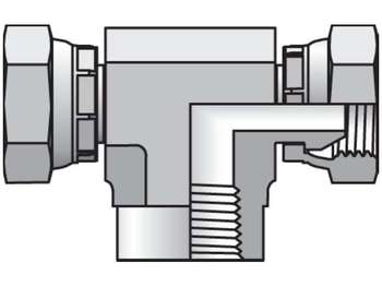 227T-8-8 Female Pipe Branch Tee NPTF / NPSM Swivel /NPSM Swivel 227T-8-8 Pipe Swivel Branch Tee 227T