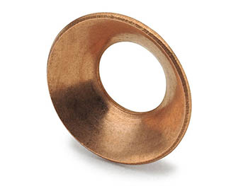 2GF-3 Parker 45° Flare Brass Copper Flare Gasket - Ref. SAE J512 and J513 010113 2GF-3 Copper Flare Gasket 2GF