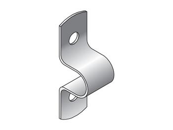3121-3-8 Brass tube clip for single tube 3121-3-8 3121-3 Tube Clip