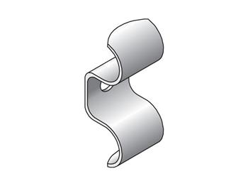 3121-4-12 Brass tube clip for two tubes 3121-4-12 3121-4 Tube Clip